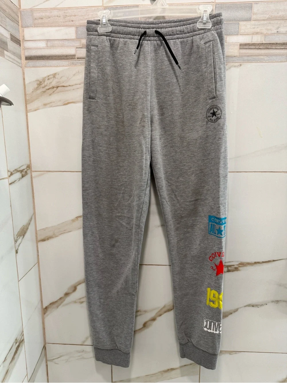 Converse gray fleece